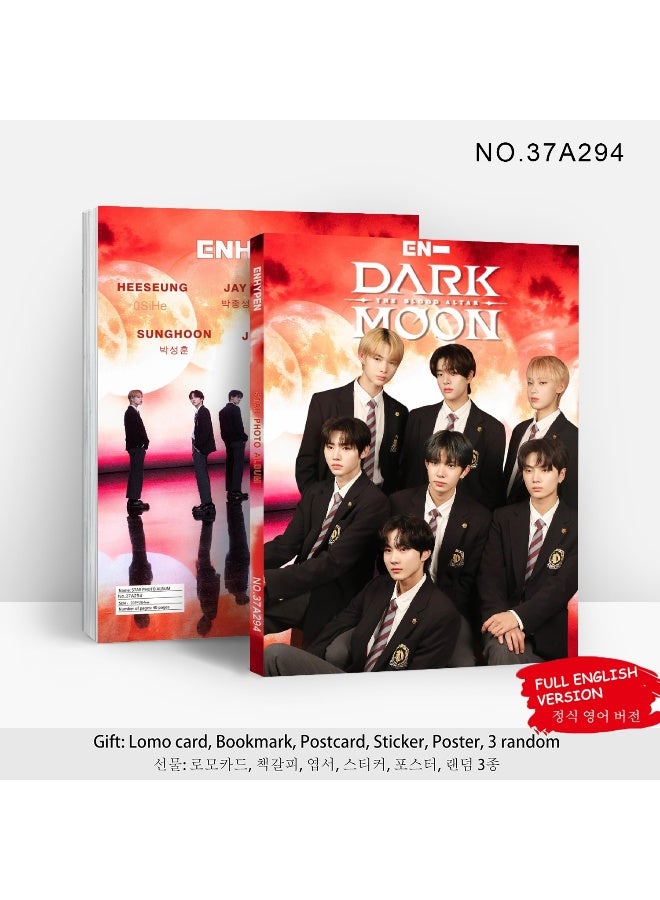 En Boy Group Special Album Memorabilia Peripheral Album Collection Photo Card - Image 2